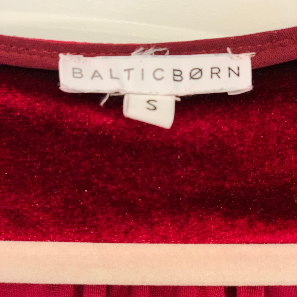 Baltic Børn Sofia Velvet Maxi Dress SMALL - NEW